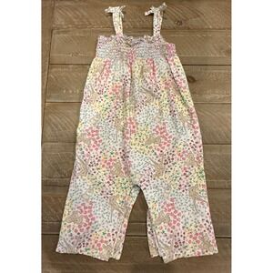 Disney Baby Bambi Romper Size 24‎ Months – Floral Print Jumpsuit